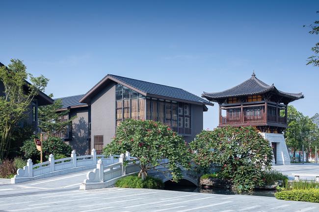 BIM建筑|禅缘此地,不向远方——新兴禅域小镇 / 境作品 BIM建筑|禅缘此地,不向远方——新兴禅域小镇 / 境作品