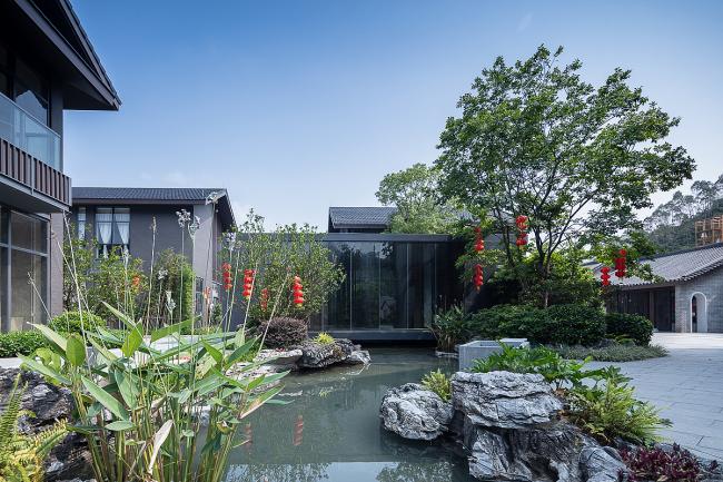 BIM建筑|禅缘此地,不向远方——新兴禅域小镇 / 境作品 BIM建筑|禅缘此地,不向远方——新兴禅域小镇 / 境作品