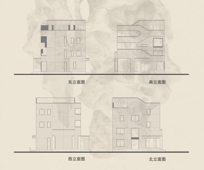 BIM建筑|素雅蕴藉,玲珑通透,宁波艺术家私宅 / 上海继梵建筑设计事务所 BIM建筑|素雅蕴藉,玲珑通透,宁波艺术家私宅 / 上海继梵建筑设计事务所