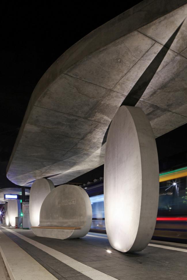 BIM建筑|具有雕塑感的圆盘车站:德国小镇电车站 BIM建筑|具有雕塑感的圆盘车站:德国小镇电车站