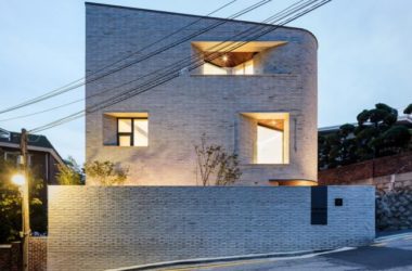 BIM建筑|都会隐宅的几何韵律:首尔平昌洞-BIM建筑网