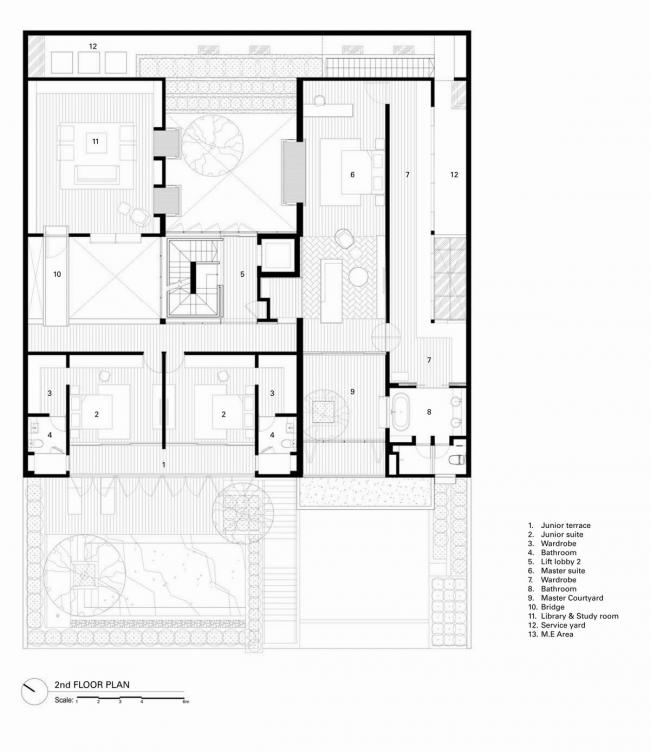 BIM建筑|风吹池水,阵阵清冷:雅加达热带私家室第 BIM建筑|风吹池水,阵阵清冷:雅加达热带私家室第