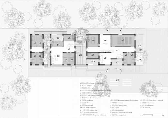BIM建筑|鹄立于村落地盘,朴素而暖和:三河村村平易近运动中间 / 垣建筑 BIM建筑|鹄立于村落地盘,朴素而暖和:三河村村平易近运动中间 / 垣建筑