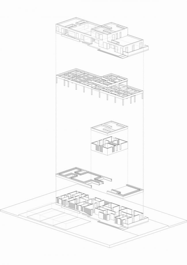 BIM建筑|鹄立于村落地盘,朴素而暖和:三河村村平易近运动中间 / 垣建筑 BIM建筑|鹄立于村落地盘,朴素而暖和:三河村村平易近运动中间 / 垣建筑