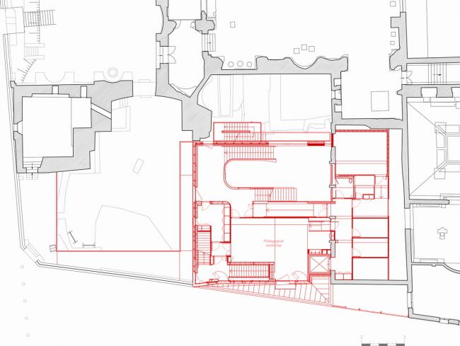 BIM建筑|仿佛流浪古老遗迹旁熠熠生辉的金色戒指:国立中世纪博物馆新旅客中间 BIM建筑|仿佛流浪古老遗迹旁熠熠生辉的金色戒指:国立中世纪博物馆新旅客中间