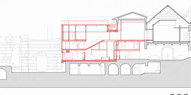 BIM建筑|仿佛流浪古老遗迹旁熠熠生辉的金色戒指:国立中世纪博物馆新旅客中间 BIM建筑|仿佛流浪古老遗迹旁熠熠生辉的金色戒指:国立中世纪博物馆新旅客中间