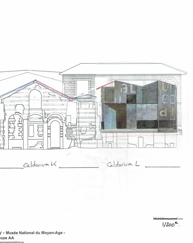 BIM建筑|仿佛流浪古老遗迹旁熠熠生辉的金色戒指:国立中世纪博物馆新旅客中间 BIM建筑|仿佛流浪古老遗迹旁熠熠生辉的金色戒指:国立中世纪博物馆新旅客中间