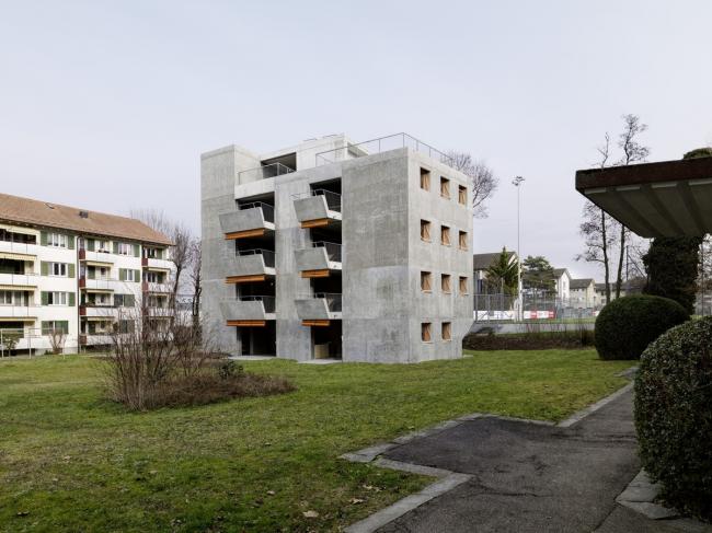 BIM建筑|粗犷的高等感,苏黎世经济实用公寓楼 / Gus Wüstemann BIM建筑|粗犷的高等感,苏黎世经济实用公寓楼 / Gus Wüstemann