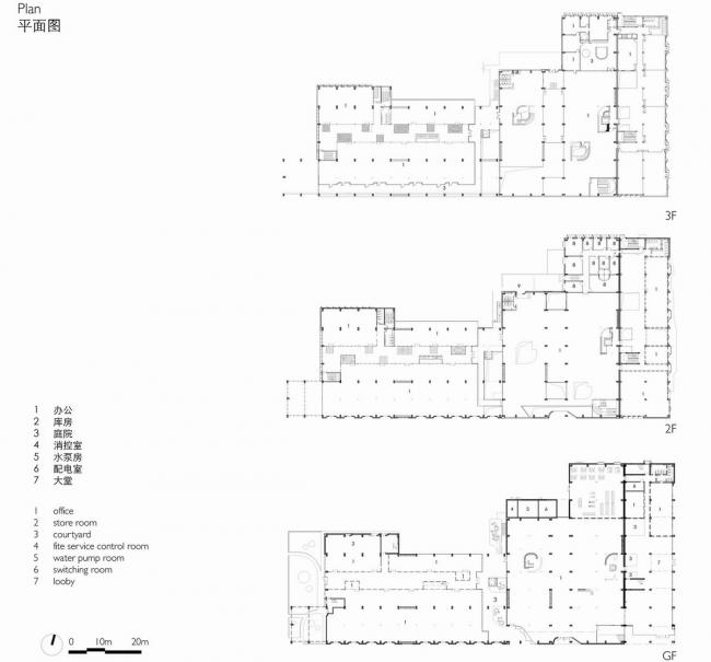 BIM建筑|素胚瓷片,曲线勾画,上海申窑艺术中间(一期)/ 刘宇扬建筑事务所 BIM建筑|素胚瓷片,曲线勾画,上海申窑艺术中间(一期)/ 刘宇扬建筑事务所