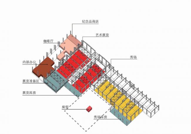 BIM建筑|素胚瓷片,曲线勾画,上海申窑艺术中间(一期)/ 刘宇扬建筑事务所 BIM建筑|素胚瓷片,曲线勾画,上海申窑艺术中间(一期)/ 刘宇扬建筑事务所