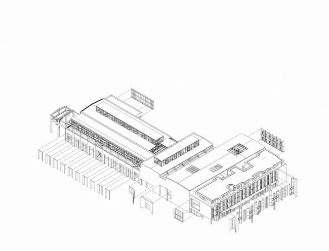 BIM建筑|素胚瓷片,曲线勾画,上海申窑艺术中间(一期)/ 刘宇扬建筑事务所 BIM建筑|素胚瓷片,曲线勾画,上海申窑艺术中间(一期)/ 刘宇扬建筑事务所
