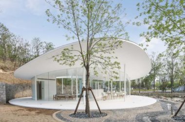 BIM建筑|沙岸上的白色凉帽:阿那亚咖啡厅 / odd-BIM建筑网