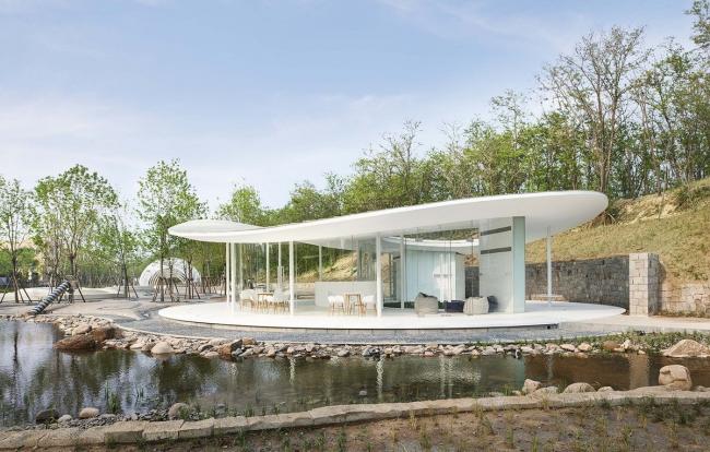 BIM建筑|沙岸上的白色凉帽:阿那亚咖啡厅 / odd BIM建筑|沙岸上的白色凉帽:阿那亚咖啡厅 / odd