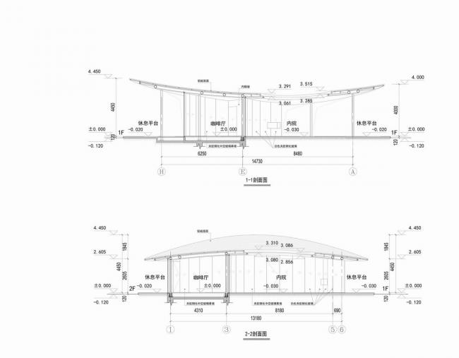 BIM建筑|沙岸上的白色凉帽:阿那亚咖啡厅 / odd BIM建筑|沙岸上的白色凉帽:阿那亚咖啡厅 / odd