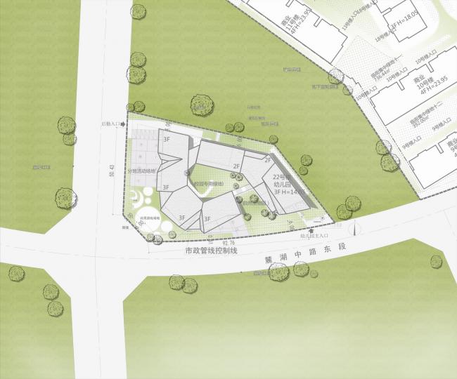 BIM建筑|场合、几何学、天然——成都万科公园传奇幼儿园 / 成执设计 BIM建筑|场合、几何学、天然——成都万科公园传奇幼儿园 / 成执设计