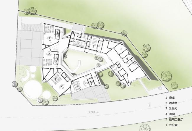 BIM建筑|场合、几何学、天然——成都万科公园传奇幼儿园 / 成执设计 BIM建筑|场合、几何学、天然——成都万科公园传奇幼儿园 / 成执设计