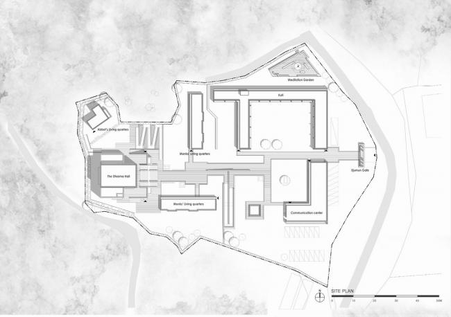BIM建筑|Jetavana禅院,回回释教原始精力/Studio GAON BIM建筑|Jetavana禅院,回回释教原始精力/Studio GAON