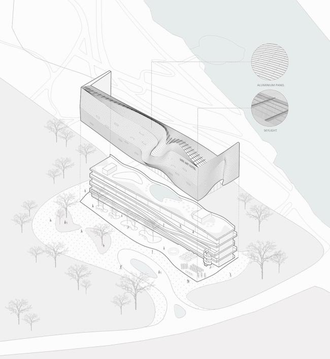 BIM建筑|以“琴弦拨动”为原型,慕达建筑设计 M50艺术酒店 BIM建筑|以“琴弦拨动”为原型,慕达建筑设计 M50艺术酒店
