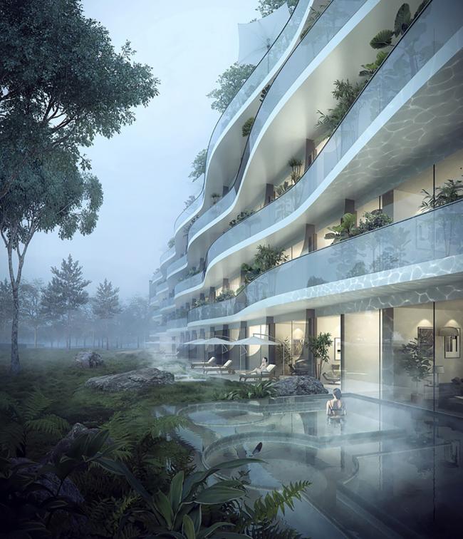 BIM建筑|以“琴弦拨动”为原型,慕达建筑设计 M50艺术酒店 BIM建筑|以“琴弦拨动”为原型,慕达建筑设计 M50艺术酒店