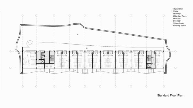 BIM建筑|以“琴弦拨动”为原型,慕达建筑设计 M50艺术酒店 BIM建筑|以“琴弦拨动”为原型,慕达建筑设计 M50艺术酒店