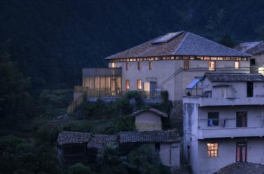 BIM建筑|山丘聚落中的村落藏书楼:前锋松阳陈家展布衣书局 / 张雷结合建筑事务所-BIM建筑网