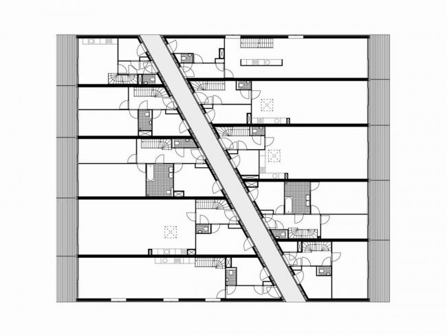 BIM建筑|如同随风舞动的旗号:荷兰Hidden Delights公寓 / NL Architects BIM建筑|如同随风舞动的旗号:荷兰Hidden Delights公寓 / NL Architects