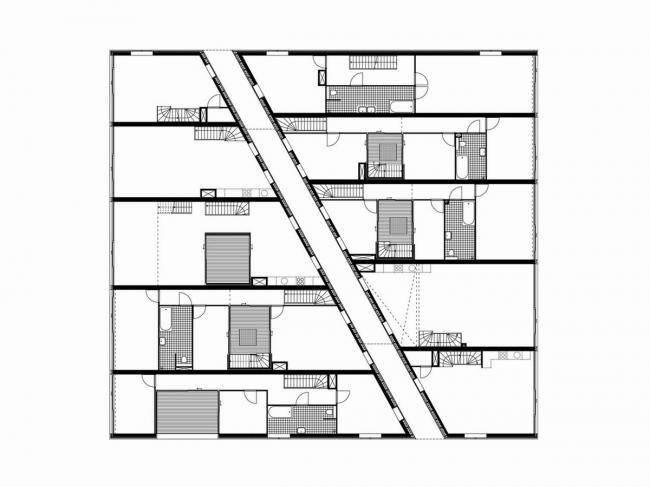 BIM建筑|如同随风舞动的旗号:荷兰Hidden Delights公寓 / NL Architects BIM建筑|如同随风舞动的旗号:荷兰Hidden Delights公寓 / NL Architects