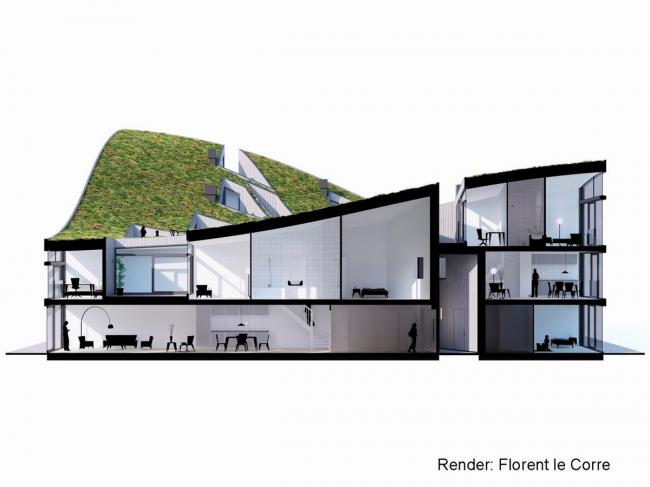 BIM建筑|如同随风舞动的旗号:荷兰Hidden Delights公寓 / NL Architects BIM建筑|如同随风舞动的旗号:荷兰Hidden Delights公寓 / NL Architects