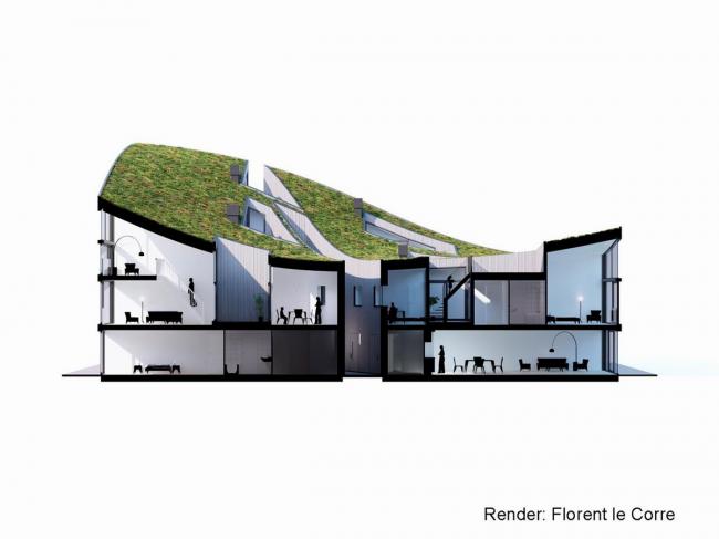 BIM建筑|如同随风舞动的旗号:荷兰Hidden Delights公寓 / NL Architects BIM建筑|如同随风舞动的旗号:荷兰Hidden Delights公寓 / NL Architects