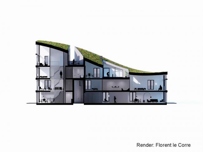 BIM建筑|如同随风舞动的旗号:荷兰Hidden Delights公寓 / NL Architects BIM建筑|如同随风舞动的旗号:荷兰Hidden Delights公寓 / NL Architects