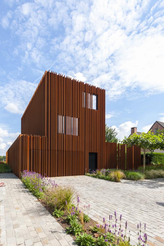 BIM建筑|比利时耐候钢室第 / DMOA Architecten BIM建筑|比利时耐候钢室第 / DMOA Architecten