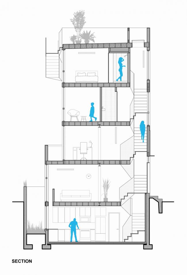 BIM建筑|麻雀虽小,五脏俱全:美国迷你塔公寓 / ISA- Inte***ce Studio Architects BIM建筑|麻雀虽小,五脏俱全:美国迷你塔公寓 / ISA- Inte***ce Studio Architects