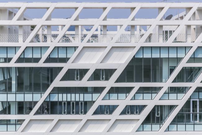 BIM建筑|融进“变更与立异”精力:Midong电子与电信总部办公楼 / 韵生同建筑师事务所 BIM建筑|融进“变更与立异”精力:Midong电子与电信总部办公楼 / 韵生同建筑师事务所