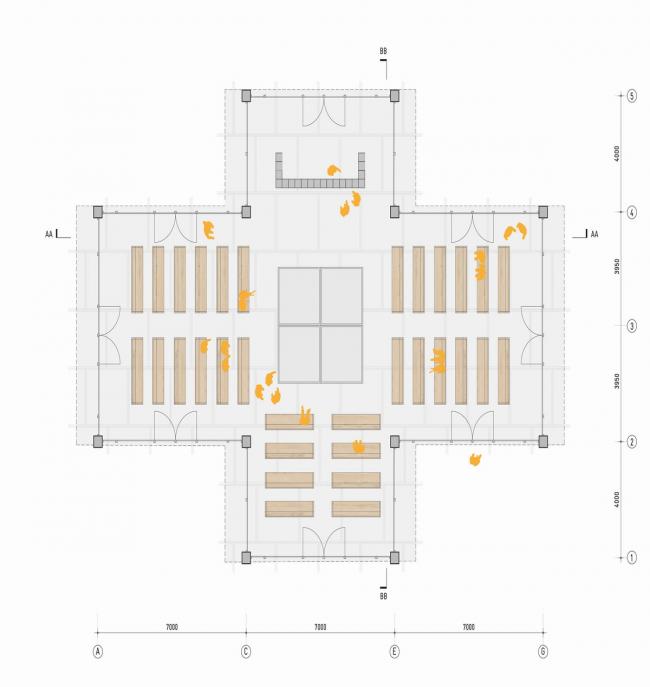 BIM建筑|从居平易近“借”建筑资料:埃因霍温公共展馆,荷兰 / bureau SLA + Overtreders W BIM建筑|从居平易近“借”建筑资料:埃因霍温公共展馆,荷兰 / bureau SLA + Overtreders W