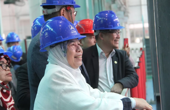 BIM与装配式|马来西亚住房部长祖莱达参观考察三一工学院 BIM与装配式|马来西亚住房部长祖莱达参观考察三一工学院