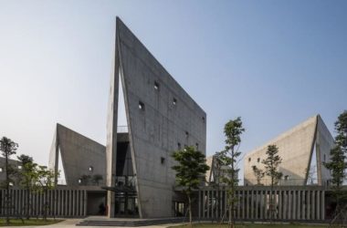 BIM建筑|光影错落,开合有度:Viettel 厂外工作室 / 武重义建筑事务所-BIM建筑网