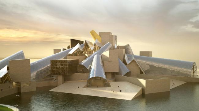 BIM建筑|盖里'阿布扎比古根海姆博物馆',即将动工 BIM建筑|盖里'阿布扎比古根海姆博物馆',即将动工