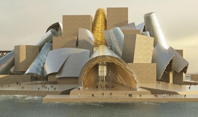 BIM建筑|盖里'阿布扎比古根海姆博物馆',即将动工 BIM建筑|盖里'阿布扎比古根海姆博物馆',即将动工
