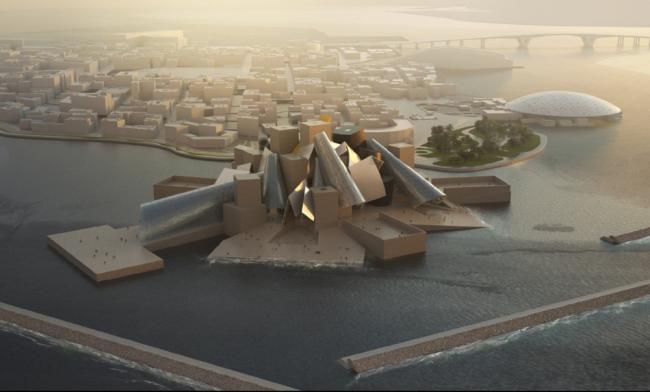 BIM建筑|盖里'阿布扎比古根海姆博物馆',即将动工 BIM建筑|盖里'阿布扎比古根海姆博物馆',即将动工