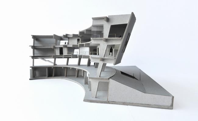 BIM建筑|静若处子,流光四溢——中国轻纺城时尚宣布戏院 / WAU建筑事务所 BIM建筑|静若处子,流光四溢——中国轻纺城时尚宣布戏院 / WAU建筑事务所