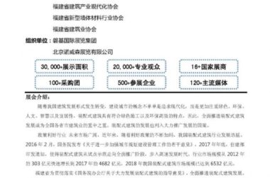 BIM与装配式|中国(厦门)国际装配式建筑及集成房屋展览会-BIM建筑网
