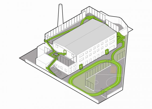 BIM建筑|送给孩子一座“岛屿”—— 一土黉舍北京校区 / Crossboundaries BIM建筑|送给孩子一座“岛屿”—— 一土黉舍北京校区 / Crossboundaries