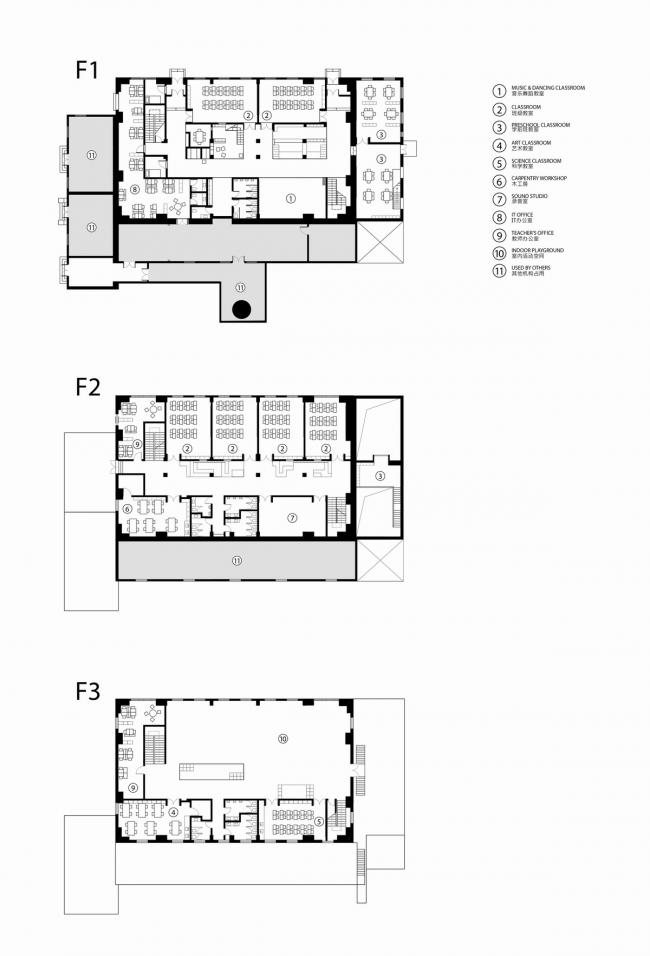 BIM建筑|送给孩子一座“岛屿”—— 一土黉舍北京校区 / Crossboundaries BIM建筑|送给孩子一座“岛屿”—— 一土黉舍北京校区 / Crossboundaries