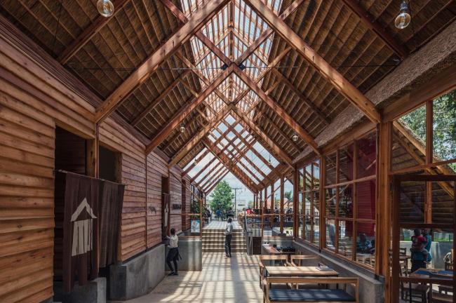 BIM建筑|轻巧明快,如擦过草地的轻燕:山森日式餐厅/ TERRAIN architects BIM建筑|轻巧明快,如擦过草地的轻燕:山森日式餐厅/ TERRAIN architects