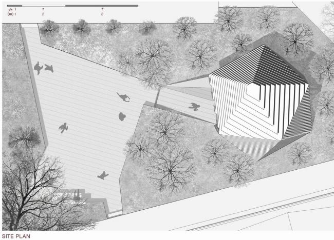 BIM建筑|融进古老元素,片状“鱼鳞”架起的无柱天篷 / Olgooco BIM建筑|融进古老元素,片状“鱼鳞”架起的无柱天篷 / Olgooco