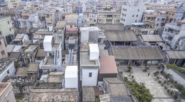 BIM建筑|众筹来的露台公共空间——新基白屋子平易近宿群 / 竖梁社建筑 BIM建筑|众筹来的露台公共空间——新基白屋子平易近宿群 / 竖梁社建筑