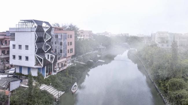 BIM建筑|众筹来的露台公共空间——新基白屋子平易近宿群 / 竖梁社建筑 BIM建筑|众筹来的露台公共空间——新基白屋子平易近宿群 / 竖梁社建筑