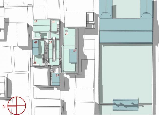 BIM建筑|众筹来的露台公共空间——新基白屋子平易近宿群 / 竖梁社建筑 BIM建筑|众筹来的露台公共空间——新基白屋子平易近宿群 / 竖梁社建筑