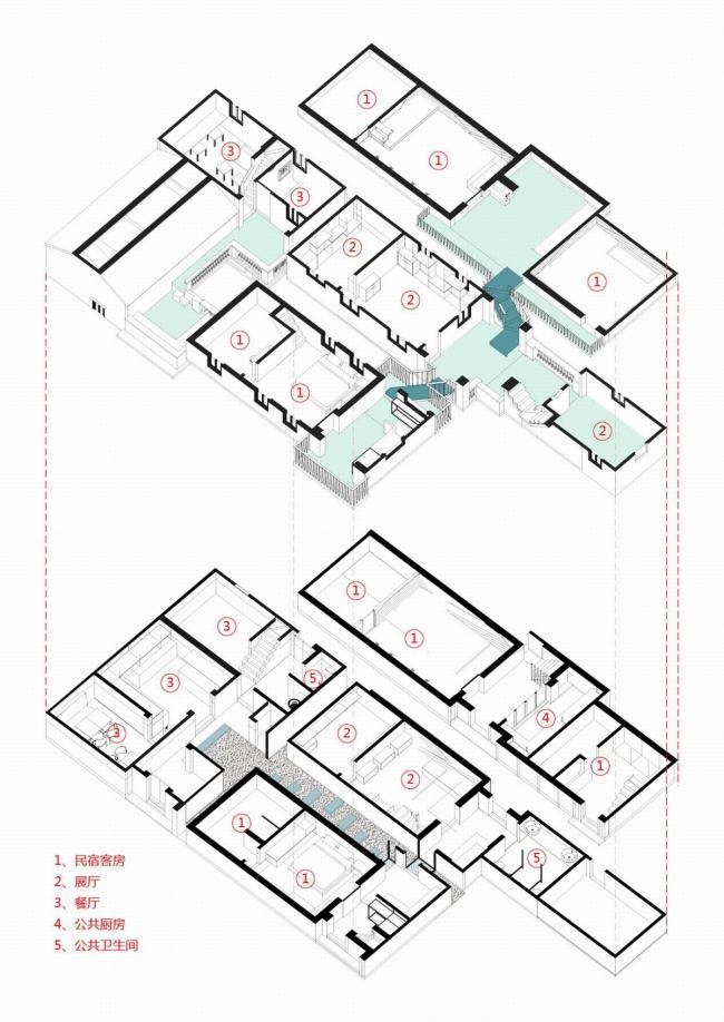 BIM建筑|众筹来的露台公共空间——新基白屋子平易近宿群 / 竖梁社建筑 BIM建筑|众筹来的露台公共空间——新基白屋子平易近宿群 / 竖梁社建筑