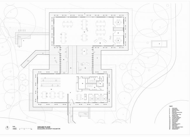 BIM建筑|通透坦荡,翘首以盼,引领立异:麦考瑞年夜学创业孵化中间 / Architectus BIM建筑|通透坦荡,翘首以盼,引领立异:麦考瑞年夜学创业孵化中间 / Architectus